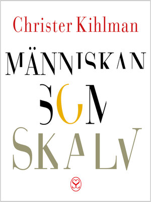 cover image of Människan som skalv